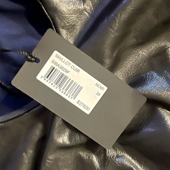 Zadig & Voltaire Maillot Cuir Swimsuit. - Picture 7 of 7